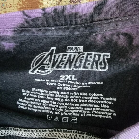 Marvel Black Panther Tie-Dye T-Shirt - Picture 8 of 13